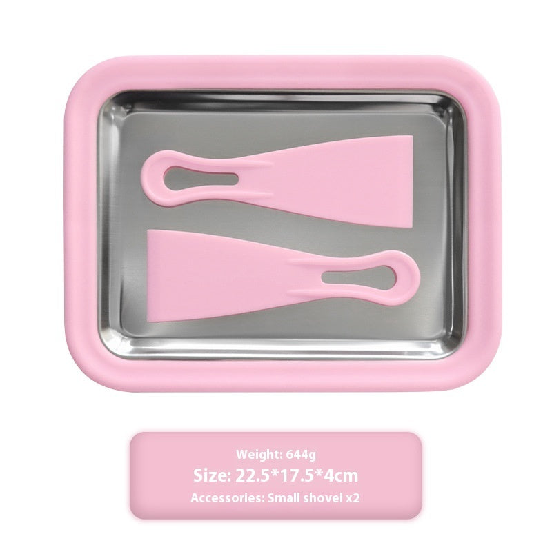 Children's Handmade DIY Fried Ice Machine Household Small Fried Yogurt Machine